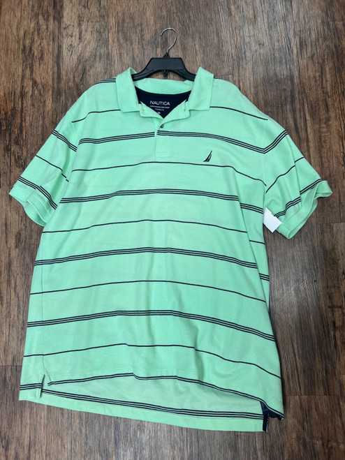 Vist Large View of Product Image Which is Used Nautica Mens Short Sleeve Top 3X/19-19.5
