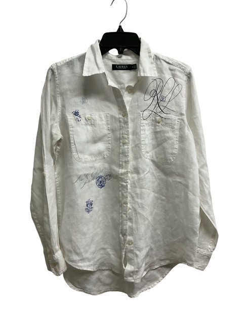 Vist Large View of Product Image Which is Used Lauren Ralph Lauren Long Sleeve Top M-8/10