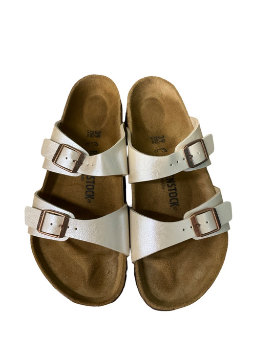 Vist Large View of Product Image Which is Used Birkenstock Wedge Sandals 8