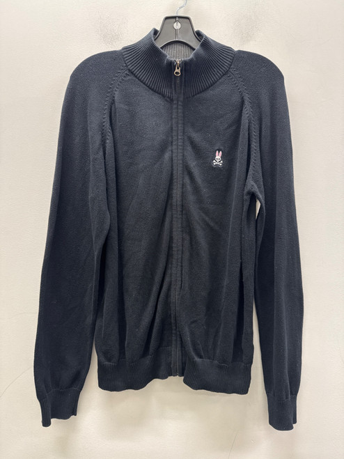 Vist Large View of Product Image Which is Used Psycho Bunny Black Mens Lightweight Sweater M