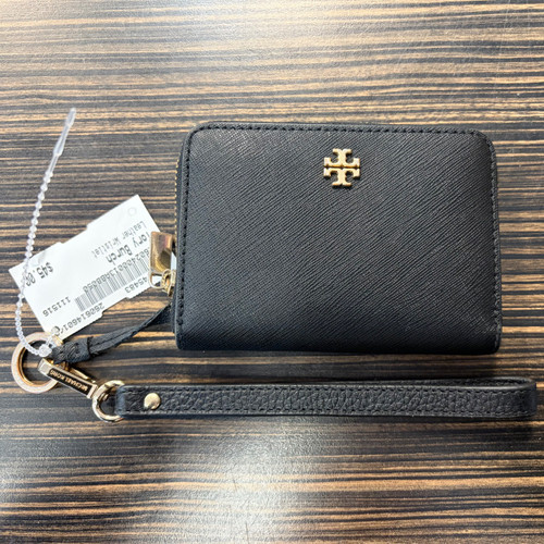 Vist Large View of Product Image Which is Used Tory Burch Leather Wristlet