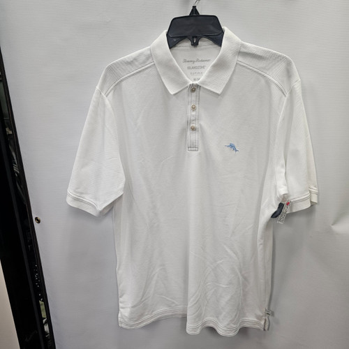 Vist Large View of Product Image Which is Used Tommy Bahama Mens Short Sleeve Top M/15-15.5
