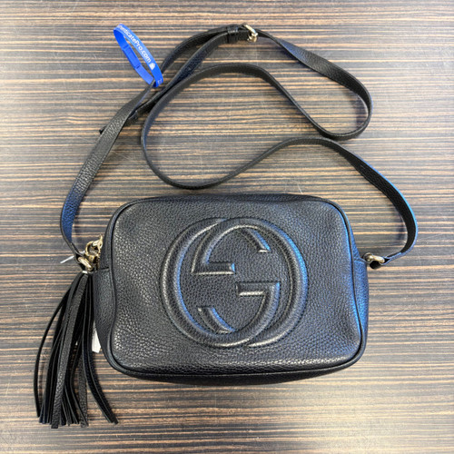 Vist Large View of Product Image Which is Used Gucci Small Leather Handbag