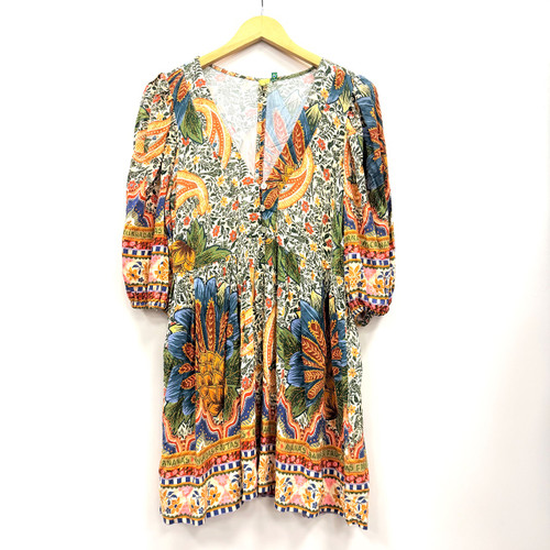 Vist Large View of Product Image Which is Used Farm Rio Short Dress B M-8/10