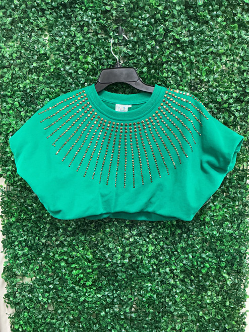Vist Large View of Product Image Which is Used Unbranded Short Sleeve Top XS-0/2