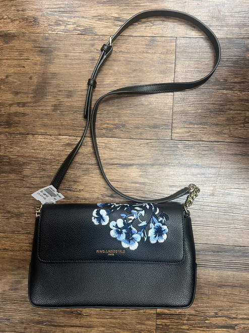 Vist Large View of Product Image Which is Used Karl Lagerfeld Leather Handbag