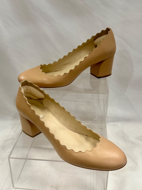 Vist Large View of Product Image Which is Used Chloe Low Heels 7