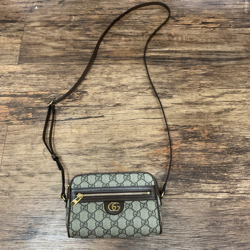 Vist Large View of Product Image Which is Used Gucci Small Leather Handbag