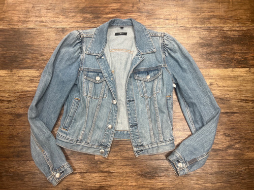 Vist Large View of Product Image Which is Used 7 For All Mankind Denim Jacket XS-0/2