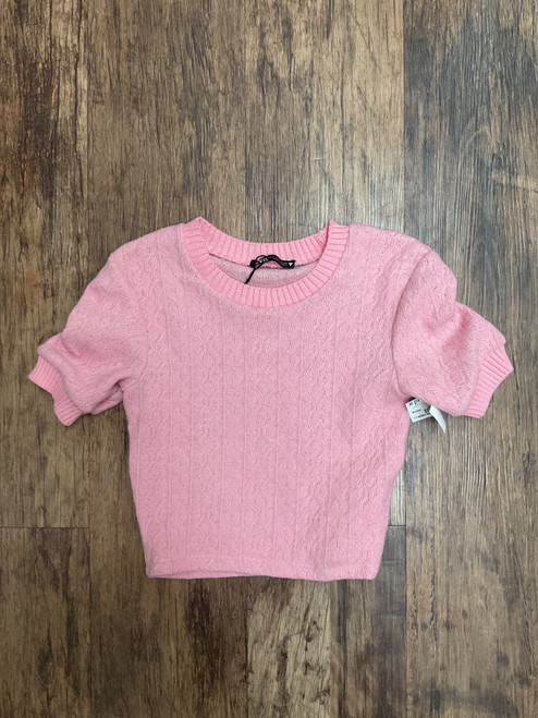 Vist Large View of Product Image Which is Used Zara Short Sleeve Sweater S-4/6