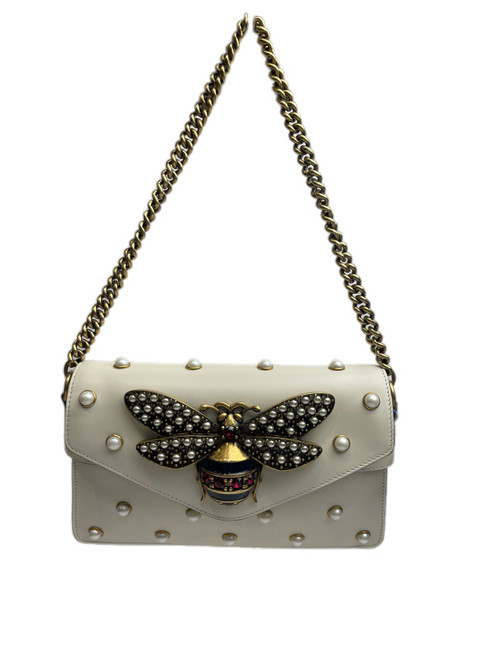 Vist Large View of Product Image Which is Used Gucci Small Leather Handbag