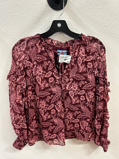 Vist Large View of Product Image Which is Used Cece By Cynthia Steffe Long Sleeve Top XS-0/2