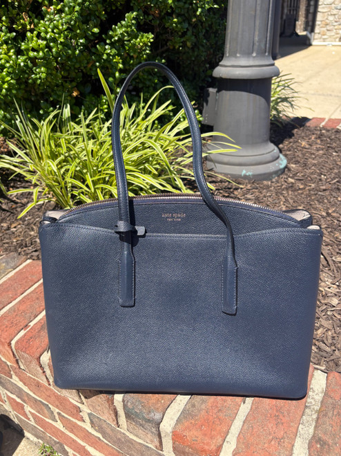 Vist Large View of Product Image Which is Used Kate Spade New York Large Leather Handbag