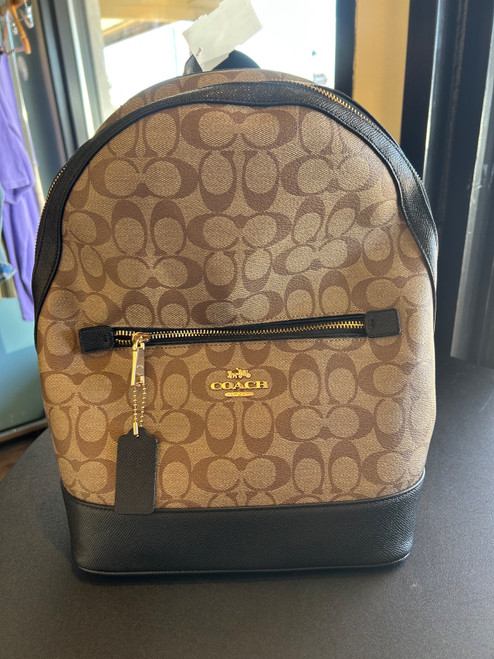Vist Large View of Product Image Which is Used Coach Large Leather Handbag
