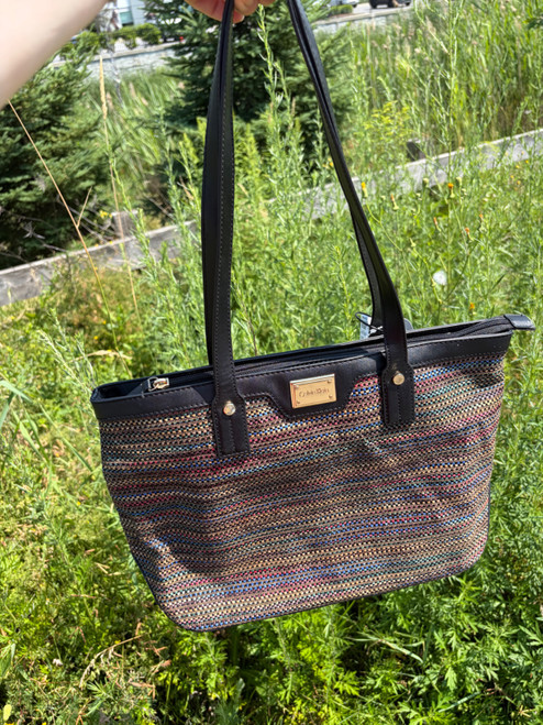 Vist Large View of Product Image Which is Used Calvin Klein Large Handbag