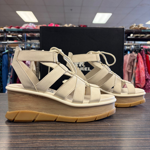 Vist Large View of Product Image Which is Used Sorel Wedge Sandals 10