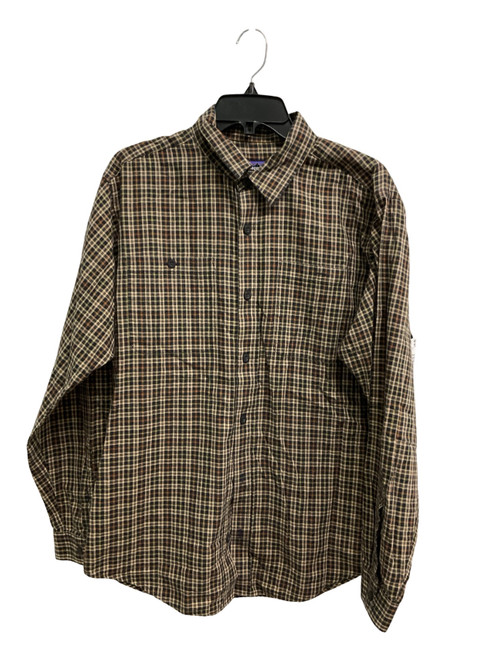 Vist Large View of Product Image Which is Used Patagonia Mens Long Sleeve Top M/15-15.5