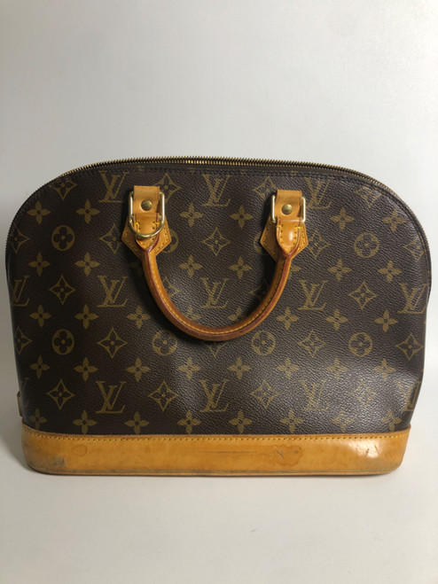 Vist Large View of Product Image Which is Used Louis Vuitton Large Leather Handbag