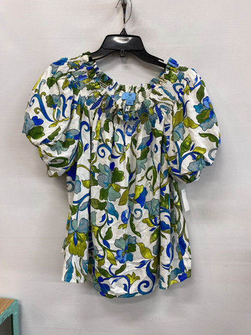 Vist Large View of Product Image Which is Used Cece By Cynthia Steffe Short Sleeve Top M-8/10