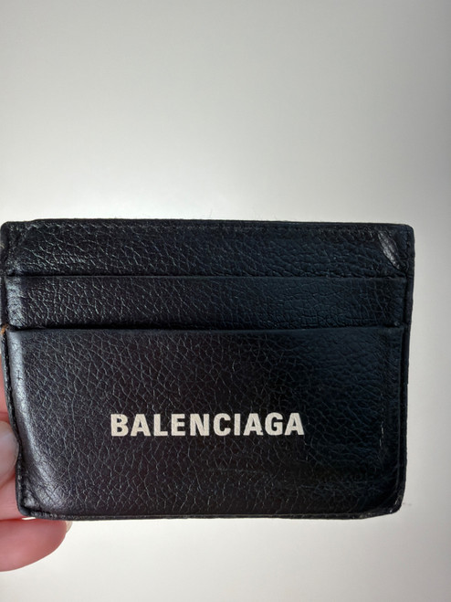 Vist Large View of Product Image Which is Used Balenciaga Mens Leather Wallet