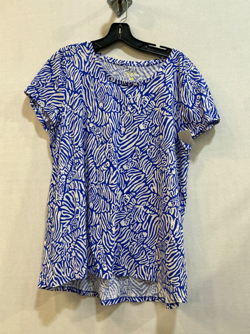 Vist Large View of Product Image Which is Used Lilly Pulitzer Short Sleeve Top XL-16