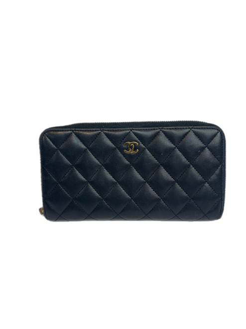 Vist Large View of Product Image Which is Used Chanel Lambskin Caviar Wallet