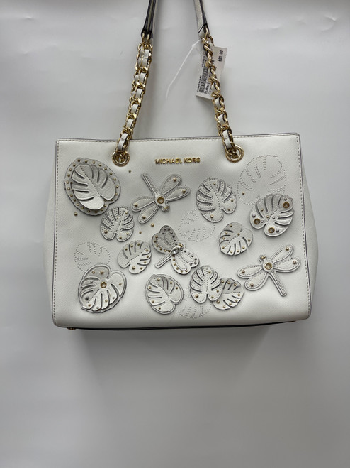 Vist Large View of Product Image Which is Used Michael Michael Kors Xlarge Leather Handbag