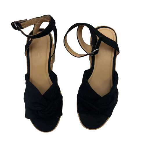 Vist Large View of Product Image Which is Used Universal Threads Wedge Sandals 6