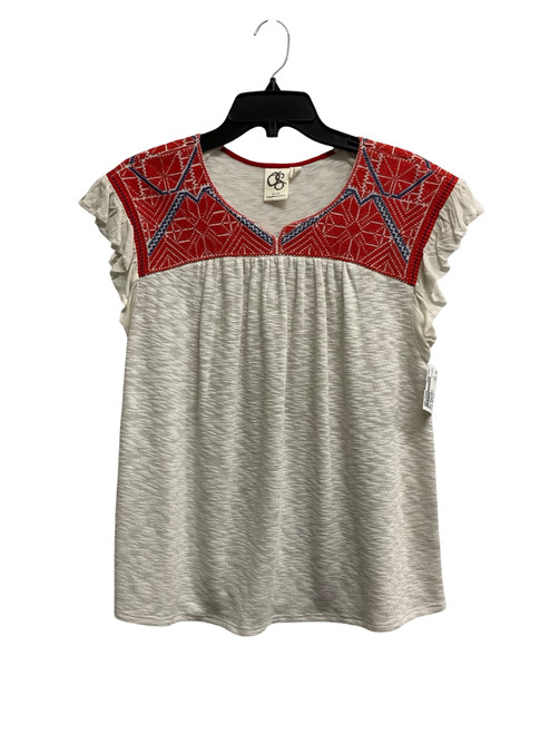 Vist Large View of Product Image Which is Used One.September Short Sleeve Top XS-0/2