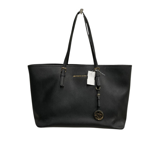 Vist Large View of Product Image Which is Used Michael Michael Kors Large Leather Handbag