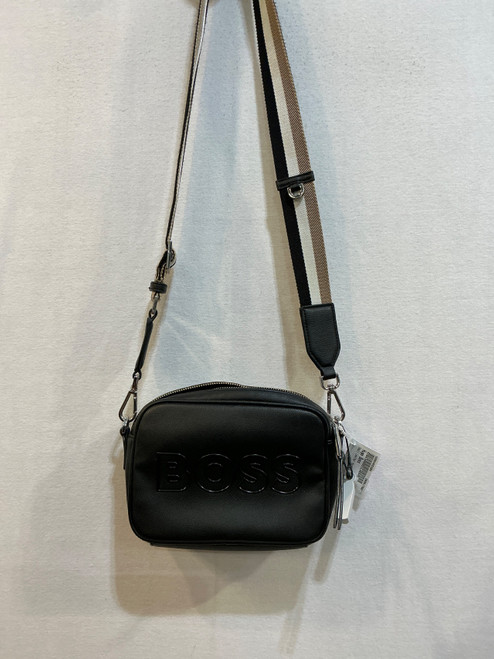Vist Large View of Product Image Which is Used Hugo Boss Small Leather Handbag