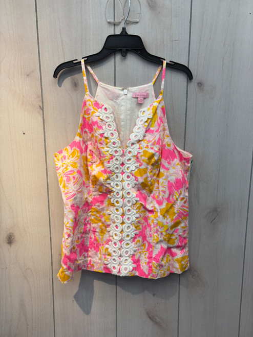 Vist Large View of Product Image Which is Used Lilly Pulitzer Sleeveless Top M-8/10