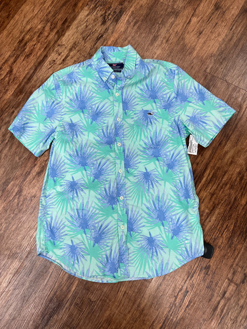 Vist Large View of Product Image Which is Used Vineyard Vines Mens Short Sleeve Top S/14-14.5