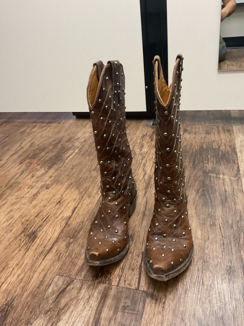 Vist Large View of Product Image Which is Used Old Gringo Tall Boots 6