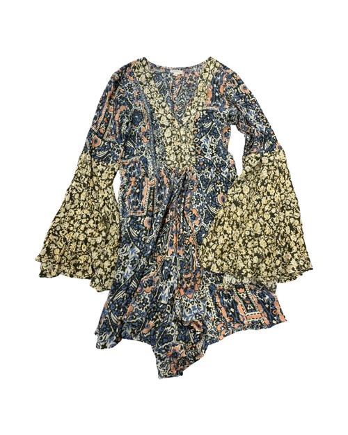 Vist Large View of Product Image Which is Used rebellion Romper S-4/6