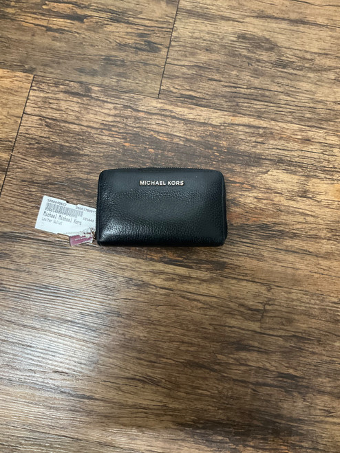 Vist Large View of Product Image Which is Used Michael Michael Kors Leather Wallet
