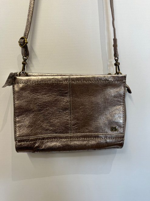 Vist Large View of Product Image Which is Used The Sak Small Leather Handbag (AS IS ) 