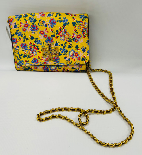 Vist Large View of Product Image Which is Used Tory Burch Large Leather Handbag