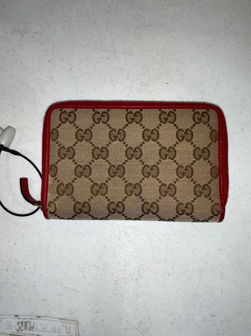 Vist Large View of Product Image Which is Used Gucci Leather Wallet