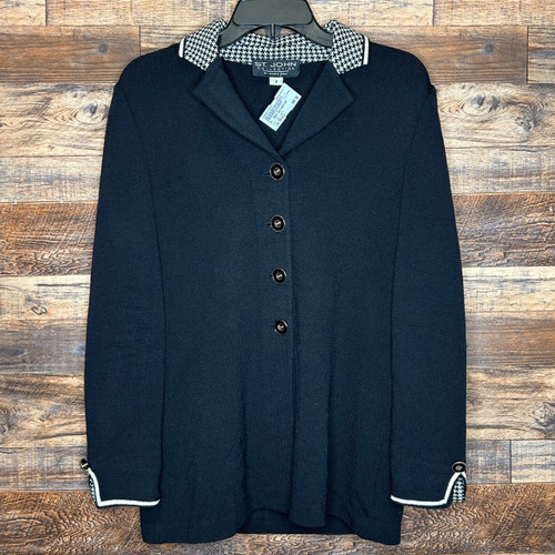 Vist Large View of Product Image Which is Used St. John Collection Long Light Jacket XS-0/2