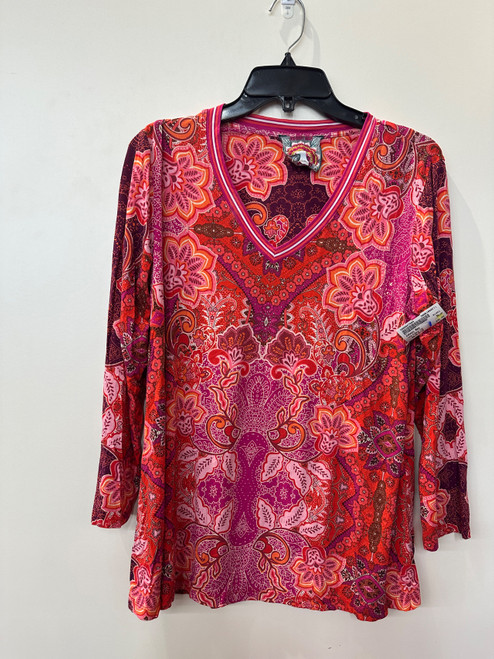 Vist Large View of Product Image Which is Used Johnny Was Long Sleeve Top M-8/10