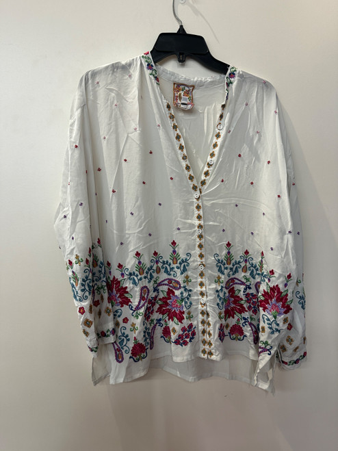 Vist Large View of Product Image Which is Used Johnny Was Long Sleeve Top XS-0/2