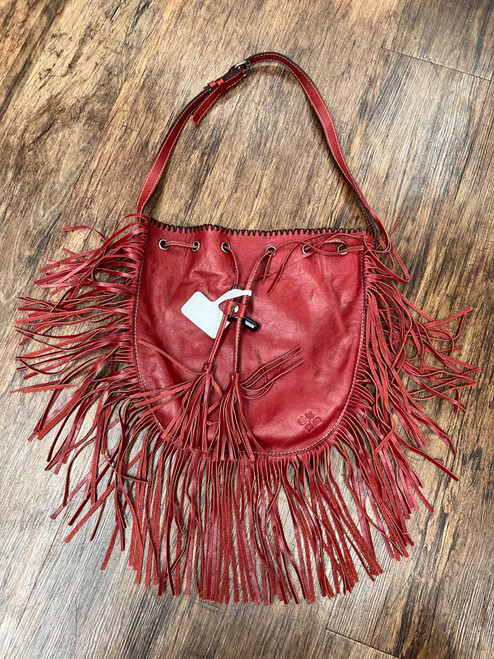 Vist Large View of Product Image Which is Used Patricia Nash Large Leather Handbag