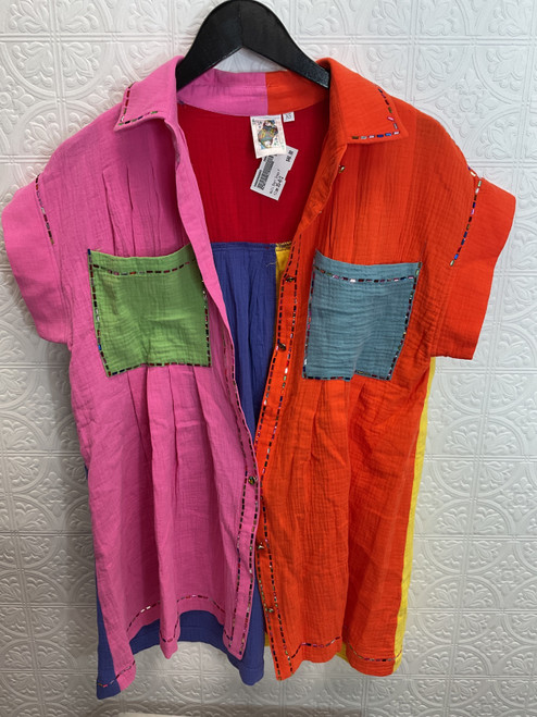 Vist Large View of Product Image Which is QOS Used Unbranded Short Dress F XS-0/2