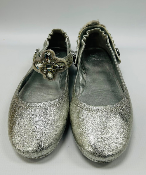 Vist Large View of Product Image Which is Used Tory Burch Flats 9.5