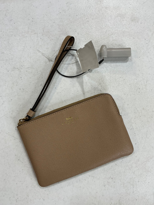 Vist Large View of Product Image Which is Used Coach Leather Wristlet