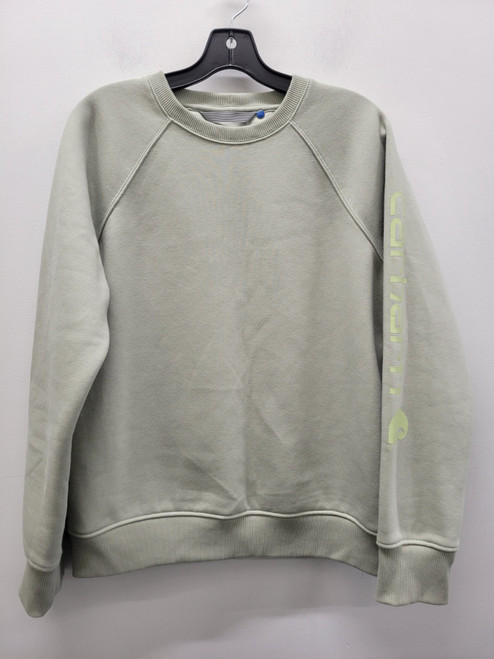 Vist Large View of Product Image Which is Used  Green Carhartt Sweatshirt M-8/10