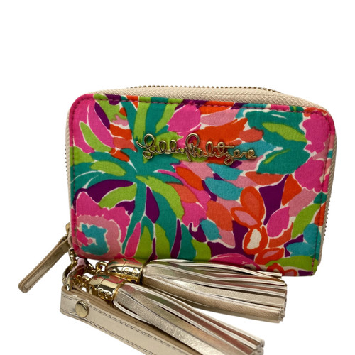 Vist Large View of Product Image Which is Used Lilly Pulitzer Wristlet