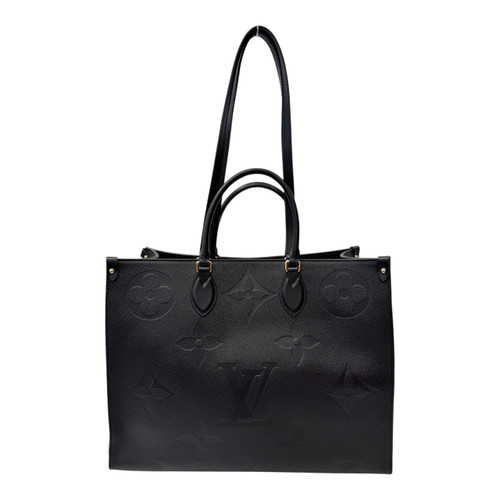 Vist Large View of Product Image Which is Used Louis Vuitton On The Go GM Empreinte Handbag