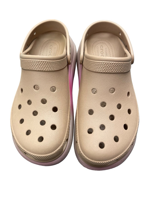 Vist Large View of Product Image Which is Used Crocs Clogs 9